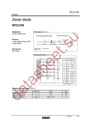 MTZJT-7715C datasheet  